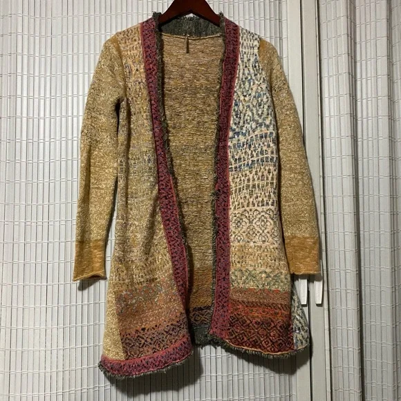 Free People Desert Drifter Colorblock Cardigan - Picture 3 of 5